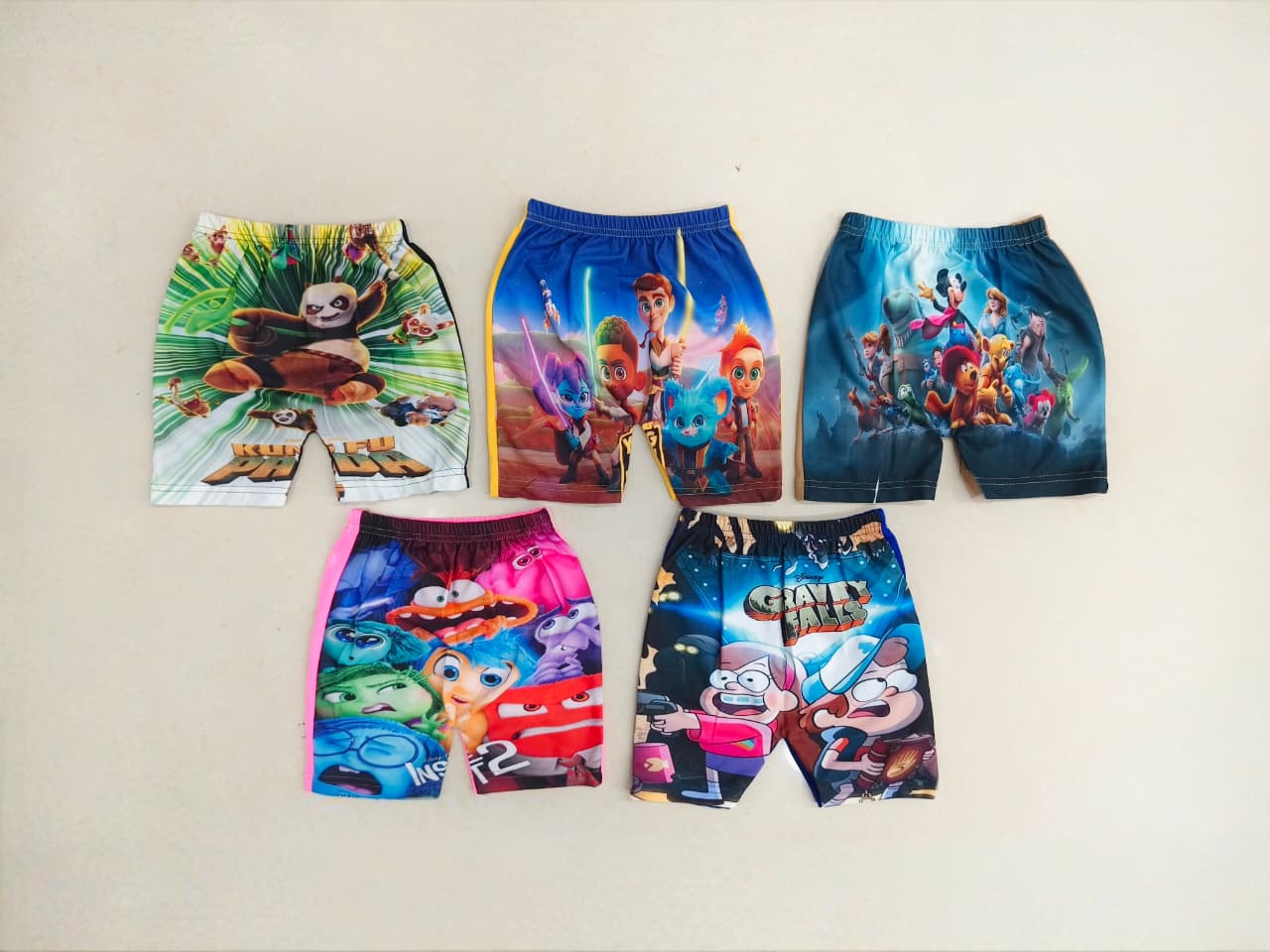 5 Jersey T Shirts + 5 Shorts Kids Combo Rs. 599 Only