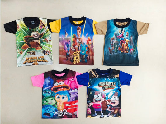 5 Jersey T Shirts + 5 Shorts Kids Combo Rs. 599 Only