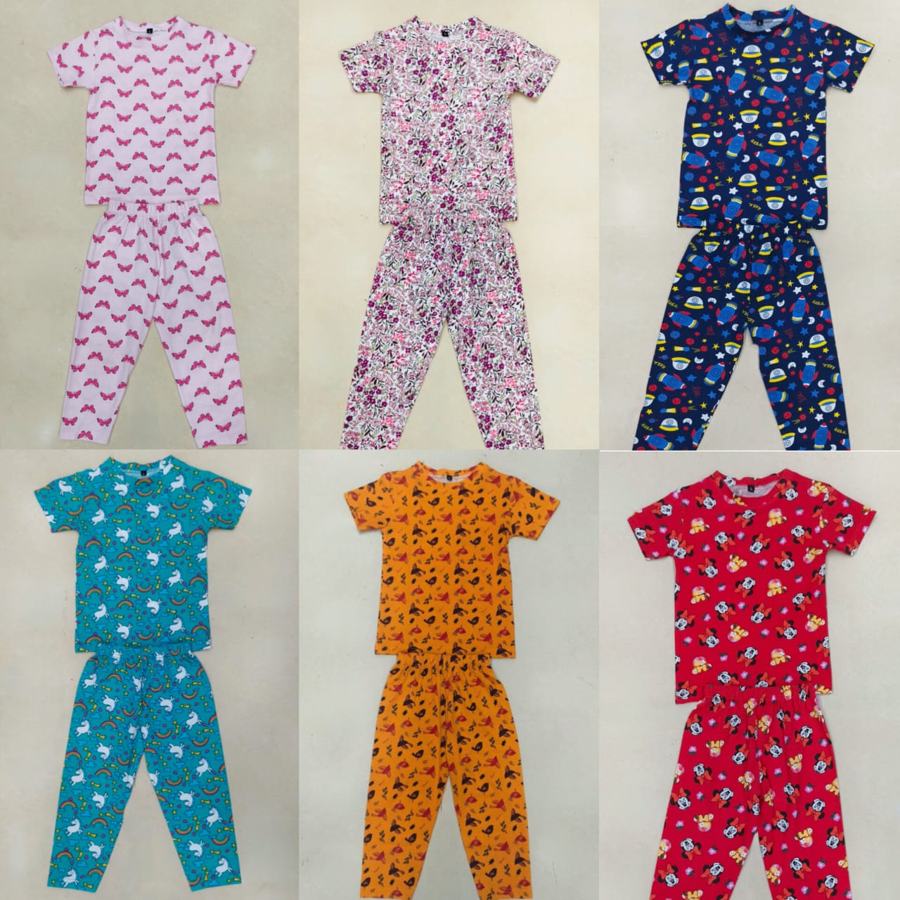 4 T Shirts + 4 Pants Kids Combo Rs. 599 Only