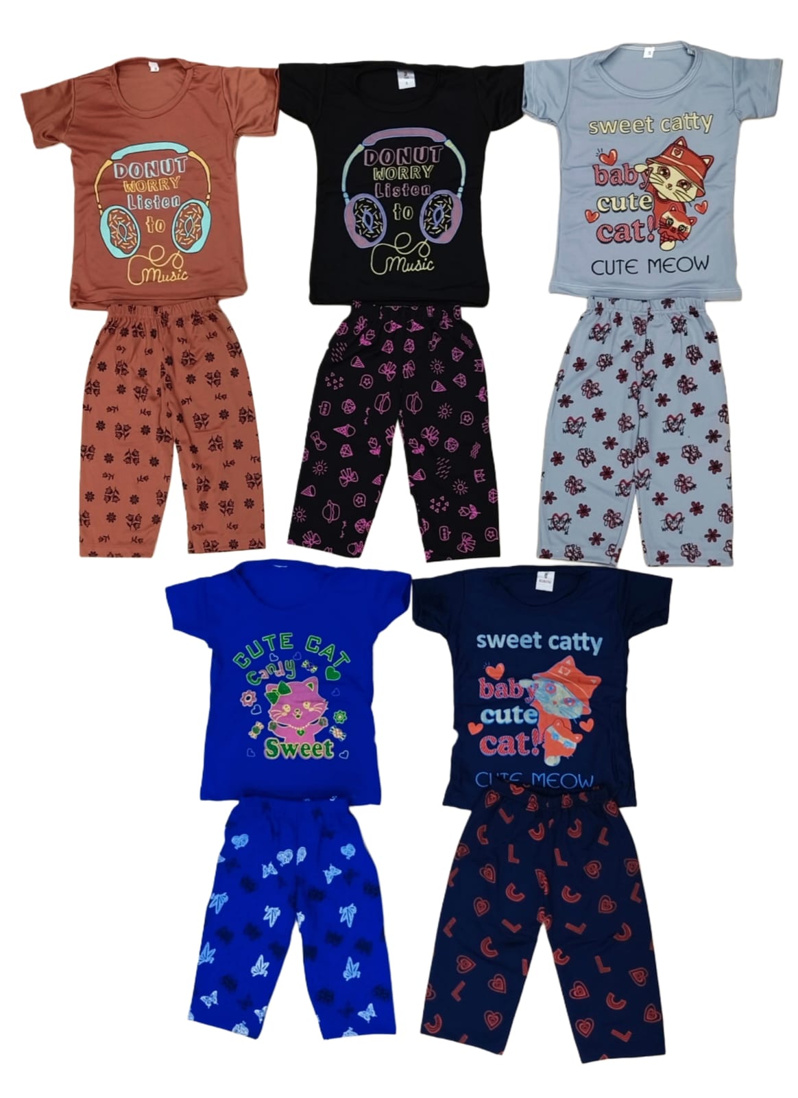3 Jersey T Shirts + 3 Pants Kids Combo Rs. 349 Only
