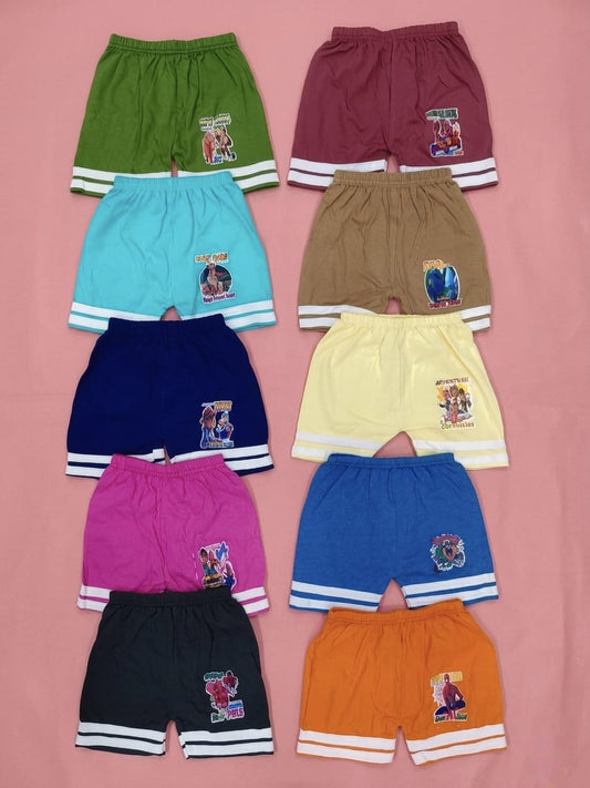 Combo of 10 Cotton Shorts Rs. 299 Only