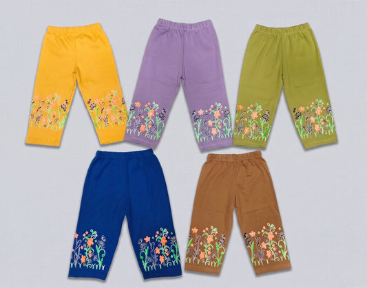 5 Flower Printed Tracks Combo Rs. 399 Only