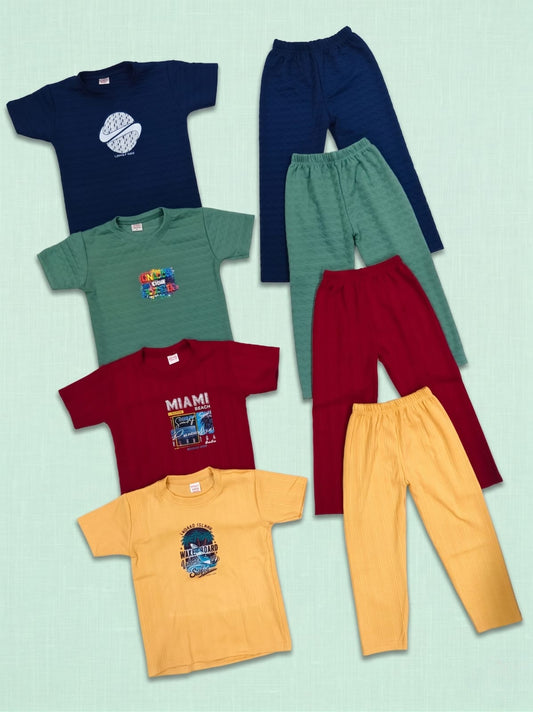 4 Printed Popcorn T Shirts + 4 Popcorn Tracks Combo Rs. 599 Only