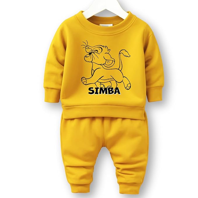 Full Sleeve T Shirt + Pant Combo Rs. 299 Only - Yellow