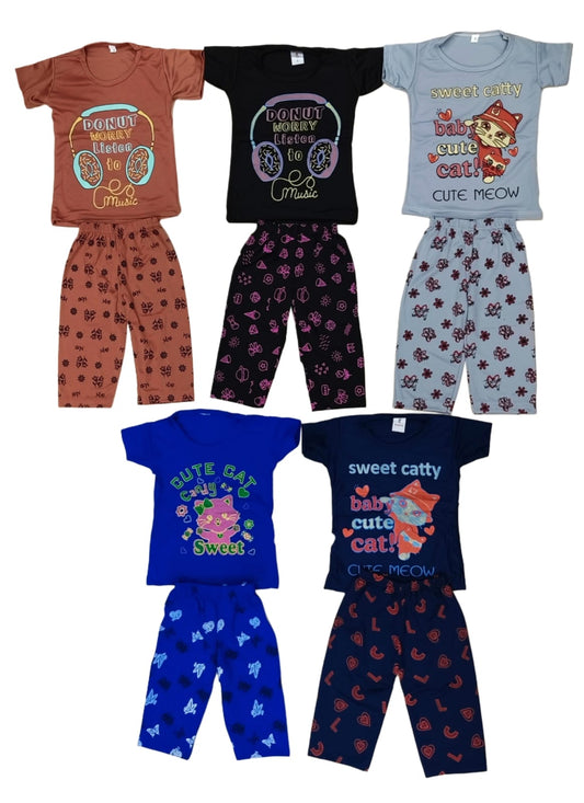 3 Jersey T Shirts + 3 Pants Kids Combo Rs. 349 Only