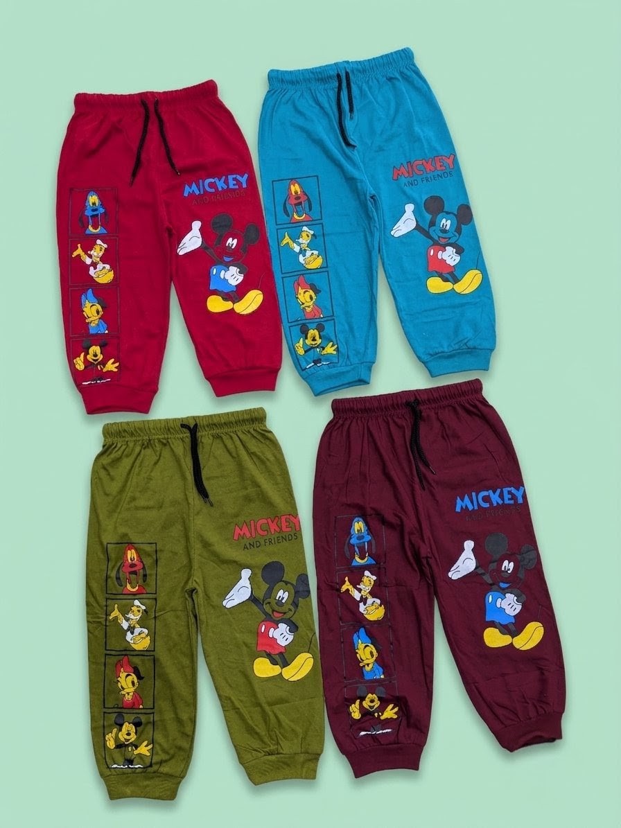 Combo of 4 Cartoon Printed Tracks Rs. 399 Only
